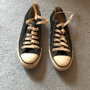 Stylish black converse